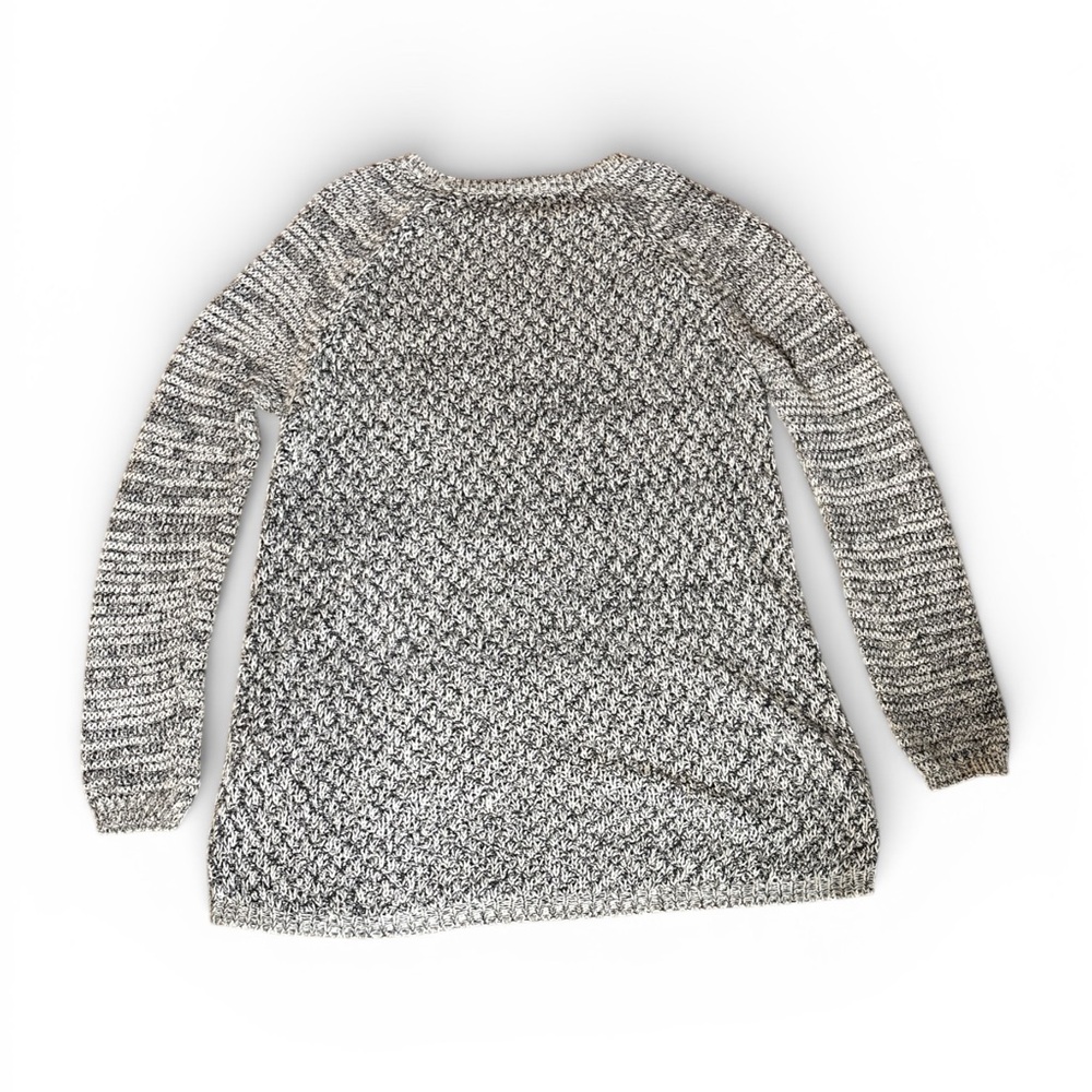 Massimo Dutti Black and White Knit Sweater